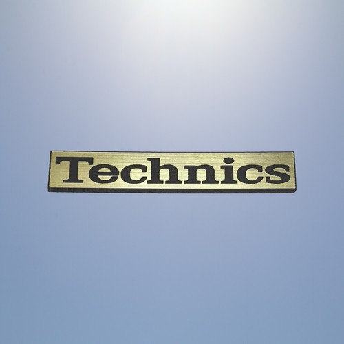 Technics 52x9mm badge - technics, emblem