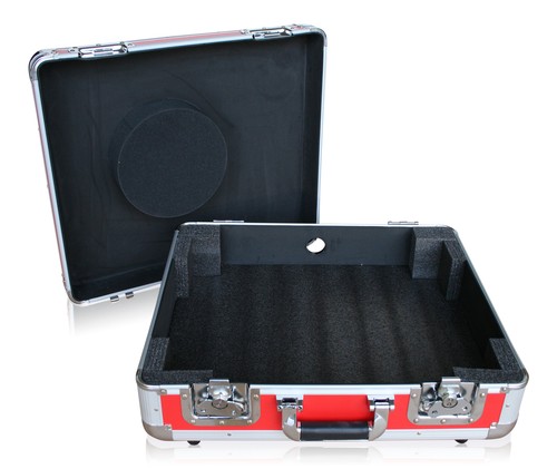 Plattenspieler case rot - plattenspieler,